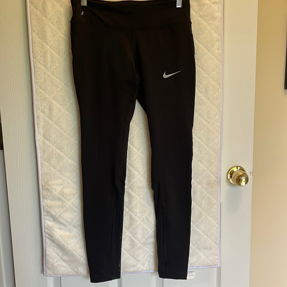 Nike Dri-Fit Black Running Leggings, Size S